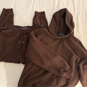 ABERCROMBIE Brown Sweat set